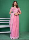 Shimmer Georgette Trendy Classic Saree - 2