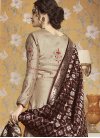 Satin Silk Readymade Long Length Gown For Festival - 2