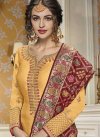 Silk Georgette Pant Style Pakistani Salwar Kameez - 1