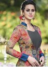 Tussar Silk Layered Designer Salwar Suit For Festival - 1