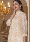 Faux Georgette Pant Style Classic Salwar Suit For Ceremonial - 1