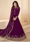 Shamita Shetty Faux Georgette Long Length Anarkali Salwar Suit - 1