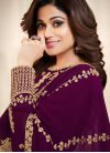 Shamita Shetty Faux Georgette Long Length Anarkali Salwar Suit - 2