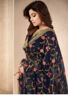 Shamita Shetty Faux Georgette Floor Length Anarkali Suit - 1