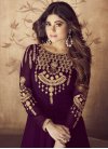 Shamita Shetty Long Length Anarkali Suit For Ceremonial - 1