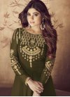 Faux Georgette Shamita Shetty Trendy Anarkali Salwar Kameez - 1
