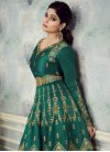 Shamita Shetty Silk Long Length Anarkali Suit For Festival - 1