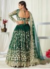 Net Trendy A Line Lehenga Choli For Bridal - 1