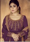 Shamita Shetty Long Length Anarkali Salwar Suit - 1