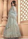 Shamita Shetty Embroidered Work Long Length Designer Anarkali Suit - 1