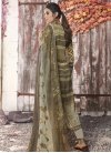 Crepe Silk Pant Style Pakistani Salwar Suit - 1