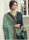 Art Silk Palazzo Style Pakistani Salwar Suit For Ceremonial - 1