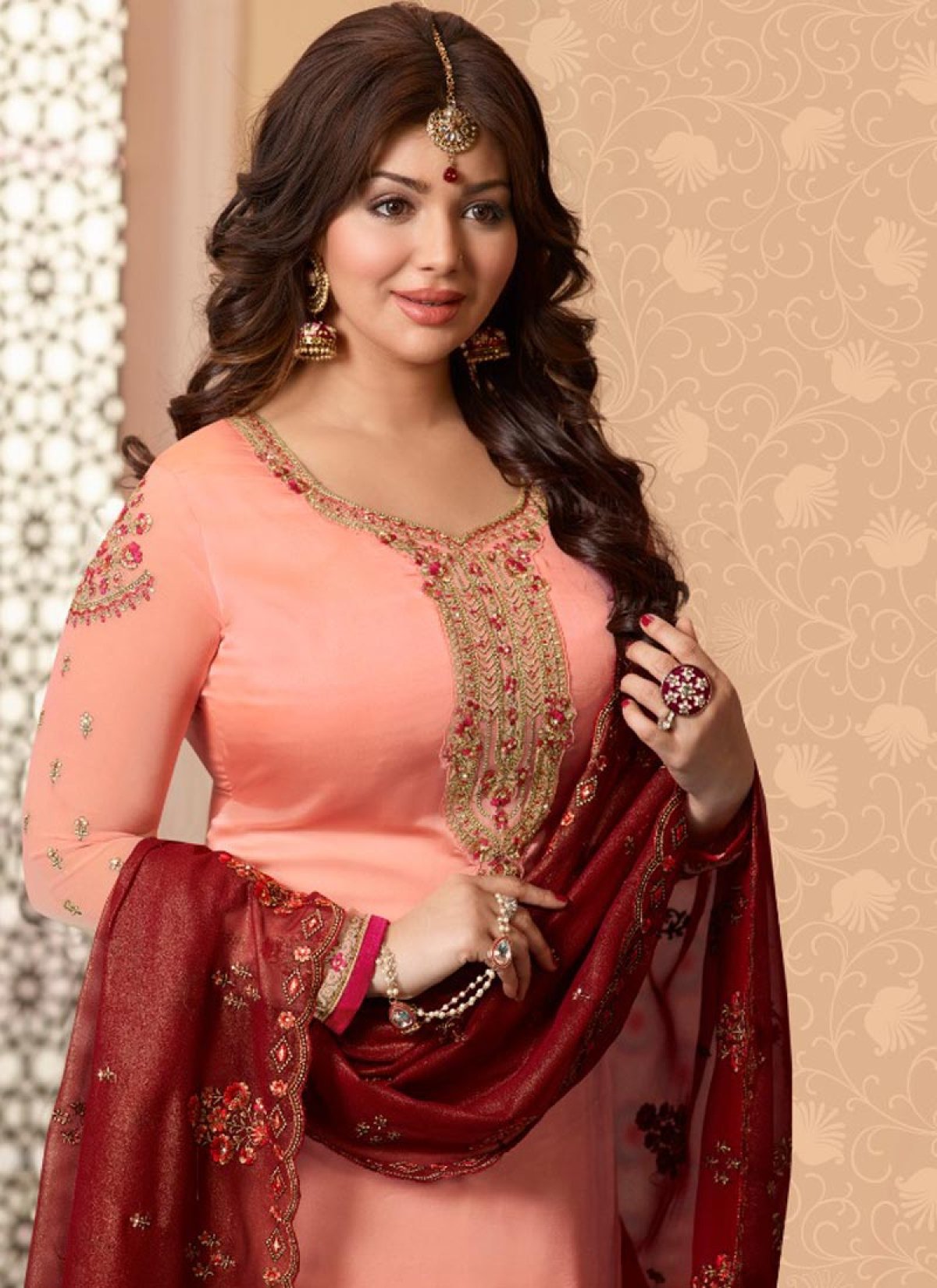 Buy Ayesha Takia Trendy Straight Salwar Kameez For Festival Online