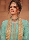Jacquard Silk Palazzo Style Pakistani Salwar Suit - 1