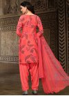 Crepe Silk Punjabi Salwar Suit - 1
