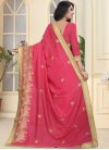 Embroidered Work Art Silk Contemporary Saree For Ceremonial - 2