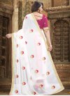 Embroidered Work Trendy Classic Saree - 1