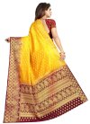 Thread Work Banarasi Silk Traditional Designer Saree - 2
