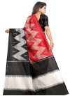 Raw Silk Designer Contemporary Saree - 2