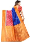 Raw Silk Contemporary Style Saree - 1