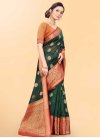 Woven Work Art Silk Trendy Classic Saree For Ceremonial - 1