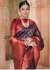 Woven Work Trendy Classic Saree For Ceremonial - 2