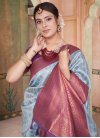 Kanjivaram Silk Designer Contemporary Saree - 1