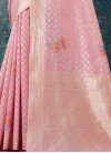 Woven Work Cotton Silk Designer Contemporary Saree - 3