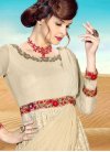 Faux Georgette Readymade Classic Gown - 1
