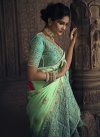 Embroidered Work Silk Trendy Classic Saree For Bridal - 1