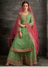 Palazzo Style Pakistani Salwar Suit For Festival - 2