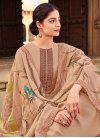 Cotton Silk Palazzo Style Pakistani Salwar Kameez - 1