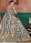 Cotton Silk Woven Work Traditional Designer Saree - 1