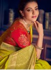 Embroidered Work Kajal Aggarwal Trendy Classic Saree - 2