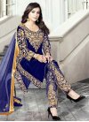 Embroidered Work Pant Style Classic Suit - 2