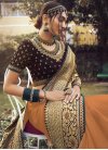 Embroidered Work Designer Contemporary Style Saree For Ceremonial - 1