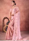 Poly Silk Embroidered Work Designer Contemporary Style Saree - 1