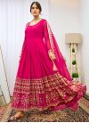 Georgette Embroidered Work Readymade Classic Gown - 3
