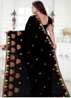 Embroidered Work Classic Saree - 2