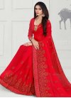 Faux Georgette Traditional Saree For Ceremonial - 1