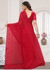 Embroidered Work Designer Contemporary Style Saree For Bridal - 1