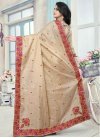 Embroidered Work Trendy Classic Saree For Ceremonial - 2