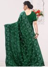 Embroidered Work Art Silk Designer Contemporary Style Saree For Festival - 1