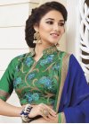 Fascinating Faux Georgette Embroidered Work Trendy Saree - 1