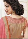 Exceptional Maroon and Red  Trendy Designer Saree - 2