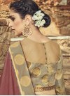 Surpassing Lace Work Traditional Saree - 2