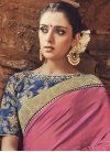 Bewildering Embroidered Work Contemporary Style Saree For Ceremonial - 1