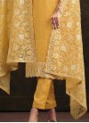 Organza Pant Style Designer Salwar Suit For Ceremonial - 3