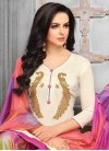 Cotton Silk Designer Patiala Suit For Festival - 1