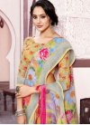 Linen Designer Traditional Saree - 1